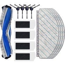 Mauuae Ecovacs Deebot N20 / N20 Plus / N20 Pro Plus Yedek Ana Yan Fırça Hepa Filtre Paspas Pedi Yedek Parça Aksesuar (Yurt Dışından)