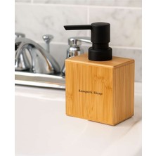 Kamptek Natural Gerçek Bambu Sıvı Sabunluk 100 ml