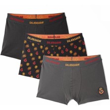 GS Store Galatasaray 3'lü Erkek Boxer E242306