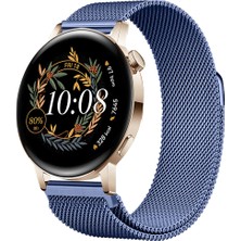 Huawei Watch Gt3 42MM Gt2 42MM Uyumlu Kordon Manyetik Milanese Loop Metal Kordon