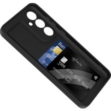 Galaxy S24 Fe Kılıf Kamera Korumalı Kartlık Hazneli Znth Vitra Kapak - Pembe