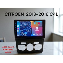 Sonitron Citroen C4L 2013-2016 Yıl Uyumlu 10,2 Inç Android Multimedya Carplay+Android Auto+Navigasyon