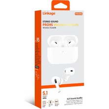 Linkage PRO9S Kablosuz Bluetooth kulaklık | Hi- Fi Stereo Ses | 5. 1 Sürüm | Cvc 8. 0 Mikrofon | 200MAH Şarj Kutusu