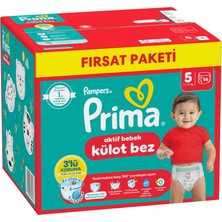 Prima Külot Bebek Bezi 5 Numara 56 Adet Fırsat Paketi