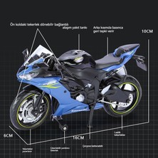 Star Clothes Zx-6r Alaşım 1/12 Taksi Çocuk Araba Modeli Süsleme (Yurt Dışından)