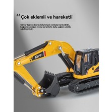 Star Clothes Ekskavatör 1/60 Alaşım Modeli Ses ve Işık Oyuncak Modeli Çocuk Süsleri (Yurt Dışından)
