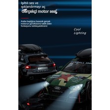 Star Clothes 1 Ila 24 Audi Rs6 Modifiye Edilmiş Ses ve Işık Geri Tepme Oyuncak Araba (Yurt Dışından)