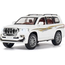 Star Clothes Alaşım Araba Modeli 1:24 Toyota Prado Arazi Aracı Süsleri (Yurt Dışından)