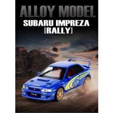 Star Clothes 1:32 Subaru Panther Ralli Araba Yarışı Ses ve Işık Oyuncak Modeli (Yurt Dışından)