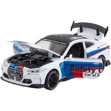 Star Clothes 1:32 Bmw M4 Spor Araba Yarış Pisti Ses ve Işık Oyuncak Araba (Yurt Dışından)
