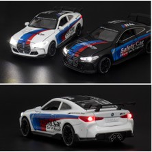 Star Clothes 1:32 Bmw M4 Spor Araba Yarış Pisti Ses ve Işık Oyuncak Araba (Yurt Dışından)