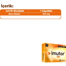 Imutor Beta Glukan 100 mg 30 Kapsül - BetaGlukan