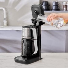 Karaca Robotea Pro Quartz 4 in 1 Konuşan Çay Makinesi Black Chrome