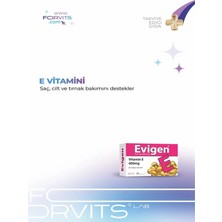 Evigen Vitamin E 400 Mg 30 Softjel Kapsül
