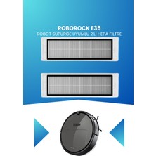 Electroll Roborock E35 Robot Süpürge Uyumlu 2'li Hepa Filtre