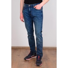 Lee L719043XT Luke Lacivert Erkek Kot Pantolon