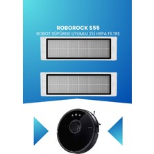 Electroll Roborock S55 Robot Süpürge Uyumlu 2'li Hepa Filtre