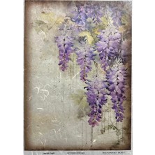 Lineart Pirinç Dekopaj Kağıdı MOR51