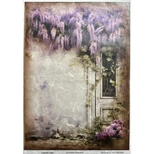 Lineart Pirinç Dekopaj Kağıdı MOR49