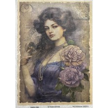 Lineart Pirinç Dekopaj Kağıdı MOR16