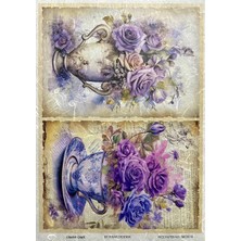 Lineart Pirinç Dekopaj Kağıdı MOR18