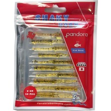 Pandora Shaky Worm 5cm 10 Adet Lrf Silikonu