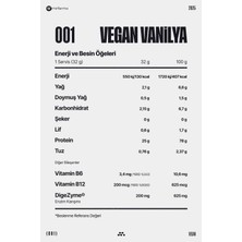 Sunberg Vegan Protein - Vanilyalı Dondurma 480 gr - 15 Servis