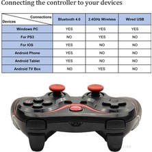 X7 Oyun Kolu Tablet/telefon/pc/vr Oyun Kolu Wıreless Controller X7