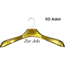 Gold Ceket Askısı Elbise Askısı Takım Askısı Lüks Kanca Formu 50ADET