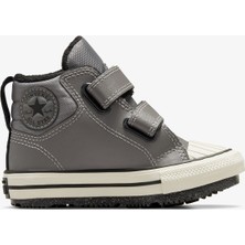 Converse Chuck Taylor All Star Berkshire Çocuk Gri Deri Bot.055