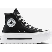 Converse Chuck Taylor All Star Lift Double Stack Kadın Siyah SNEAKER.001