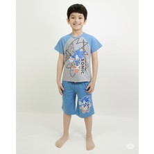 2025 Yaz Yeni Sezon Sonic  Alt Üst Takım 1 Takım 2 Parça Baskılı  Penye  Takım