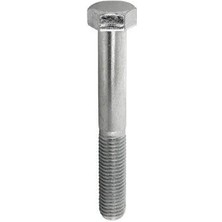 Dın 931 Altı Köşe Başlı Cıvata – 10.9 Kalite Yarım Dişli Beyaz Galvanizli (M5–M24)