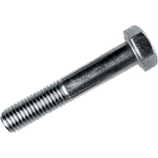 Dın 931 Altı Köşe Başlı Cıvata – 8.8 Kalite Yarım Dişli Beyaz Galvanizli (M5–M36)