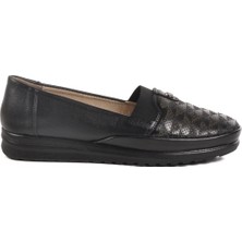 Siyah Jel Taban Anatomik Kadın Casual Ayakkabı 235 Z