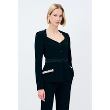 Love My Body Mert Aslan Cepleri Taşlı Ceket