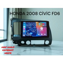 Sonitron Honda Civic Fd6 2008 Yıl Uyumlu 10,2 Inç Android Multimedya Carplay+Android Auto+Navigasyon
