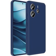Redmi Note 14 4g Kılıf Kamera Korumalı Kartlık Hazneli Tdom Vitra Kapak - Lacivert