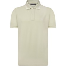 Erkek Çağla Yeşili Polo Yaka, Serin Tutan, Hızlı Kuruyan, Pamuklu,kıvrılmaz Yaka