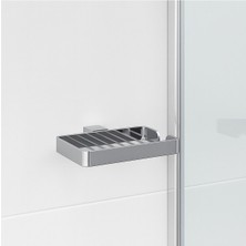 Pi Tel Duş Malzemelik, 14 x H2 x 12CM - Krom