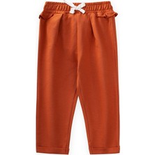 Fırfırlı Eşofman 1-5 Yaş Kiremit