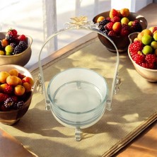 Metal Kulplu Cam Sunumluk