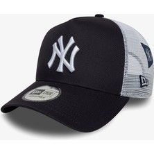 New Era Multi Patch Trucker Neyyan Unisex Lacivert Şapka.-