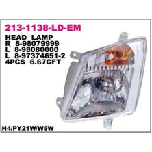 DEPO-213-1138L-LD-EM - On Far Sol Isuzu Dmax 07-11