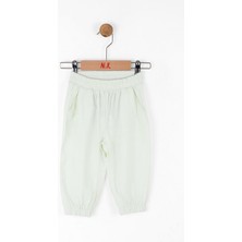 Paça Lastikli Pantolon Mint Yeşili