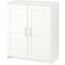 IKEA Brimnes Çok Amaçlı Beyaz Büfe 78X95 cm Suntalam Malzeme ile Şık Depolama Çözümü