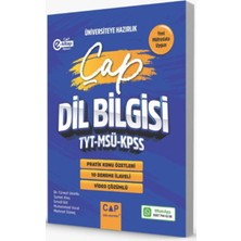 Çap Yayınları Tyt Msü Kpss Dil Bilgisi Pratik Konu Özetleri Deneme Ilaveli
