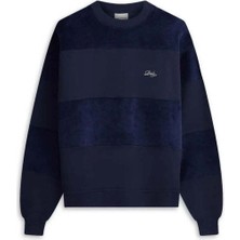 Drôle Nakışlı Relaxed Fit 100% Pamuklu French Terry Sweatshirt
