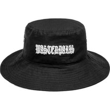 Siyah Safari Şapka - Pamuk Kumaş, Tek Beden, Makinede Yıkanabilir