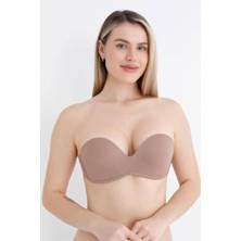 Nbb 30025 Straplez Balensiz Destekli Sütyen